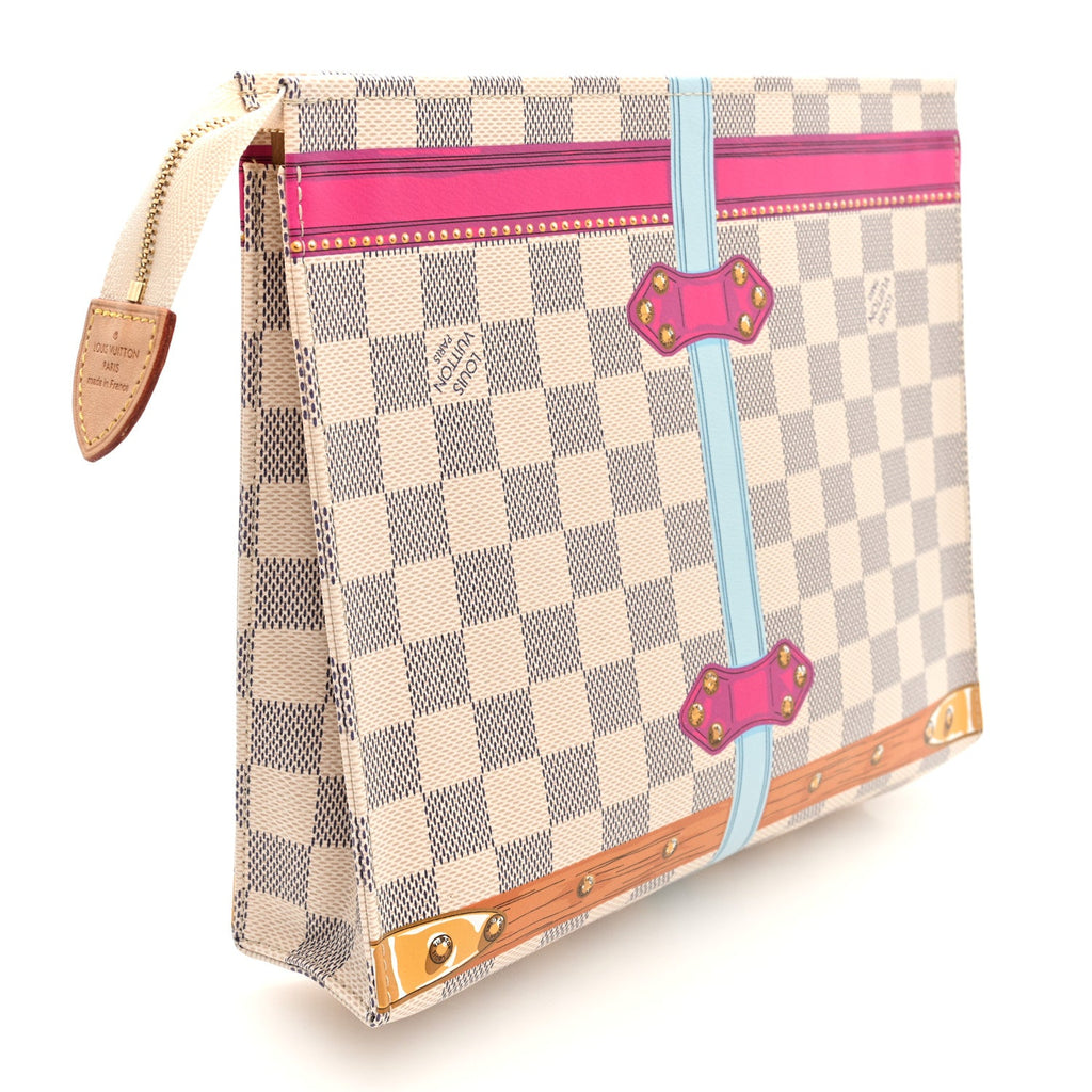 Damier Azur Summer Trunks Saint Tropez Toiletry Pouch 26