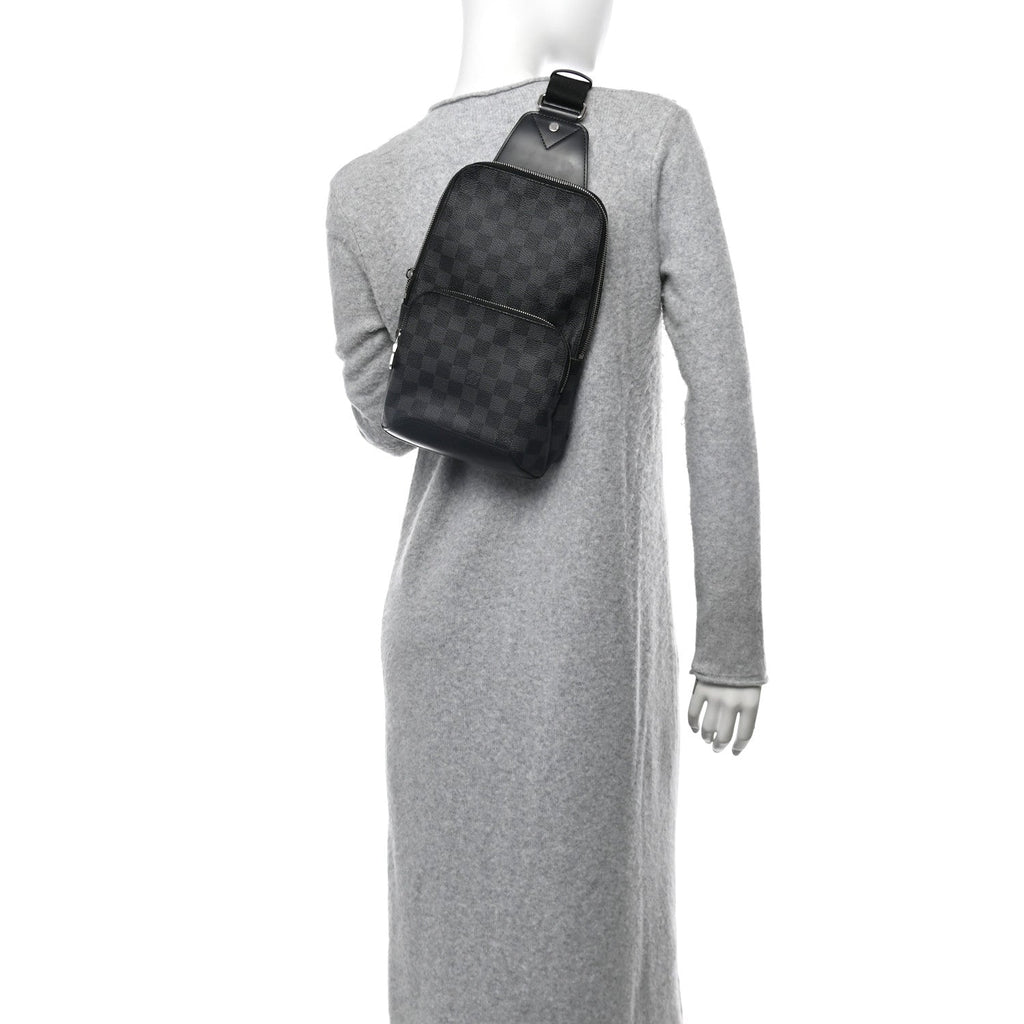 Damier Graphite Avenue Sling Backpack