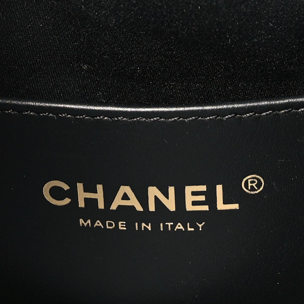 Caviar Quilted Small Chanel 25 Handbag Black