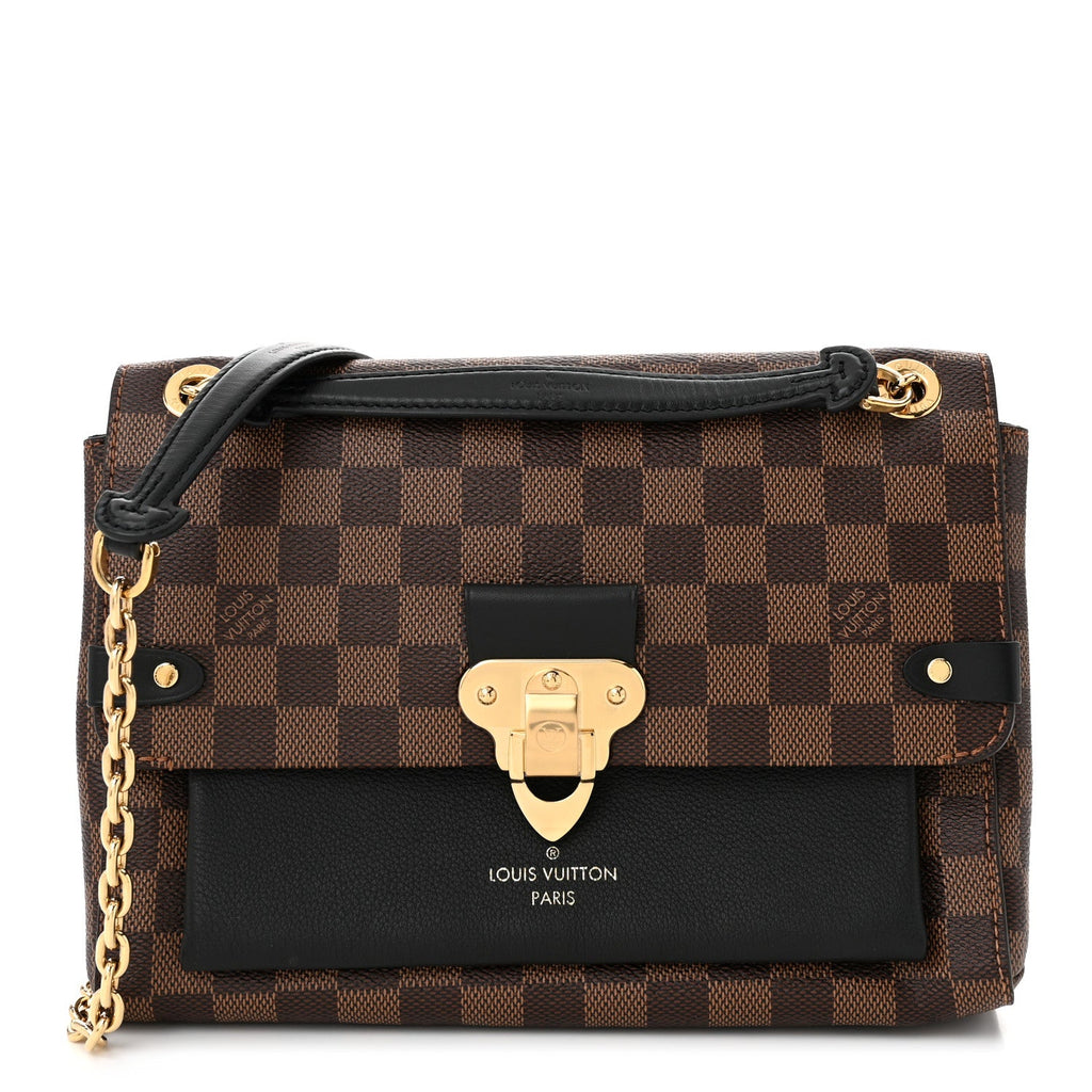 Damier Ebene Vavin PM Black