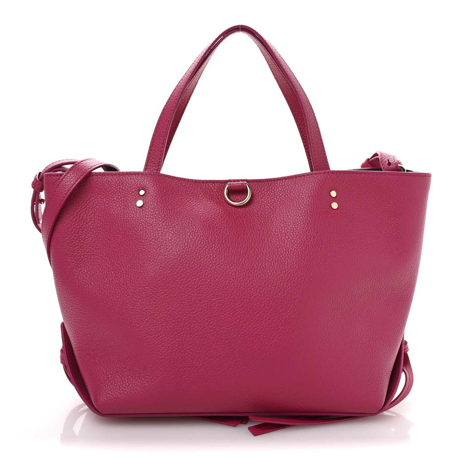 Calfskin Small East West Sense Tote Fizzy Pink