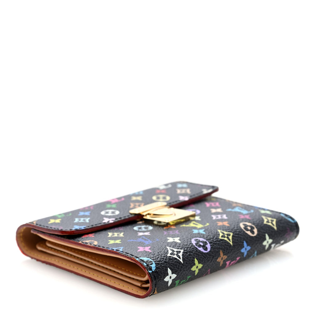 Monogram Multicolor Koala Wallet Black
