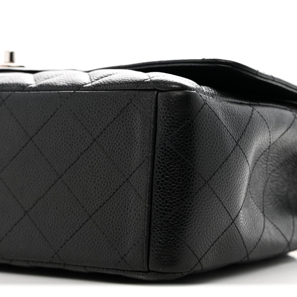 Caviar Maxi Double Flap Black