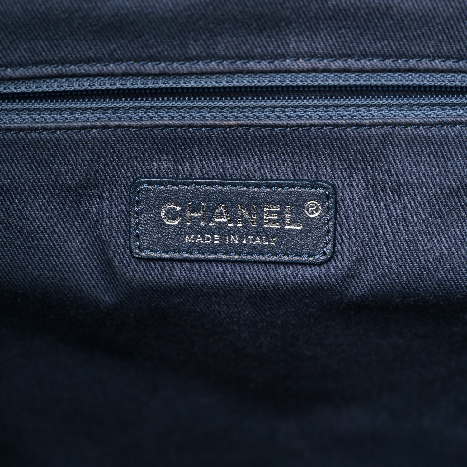 Woven Straw Raffia Large Deauville Backpack Blue