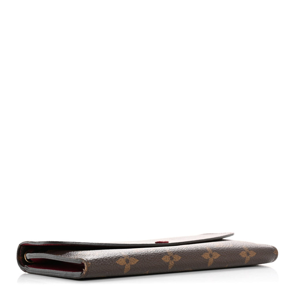 Monogram Emilie Wallet Fuchsia