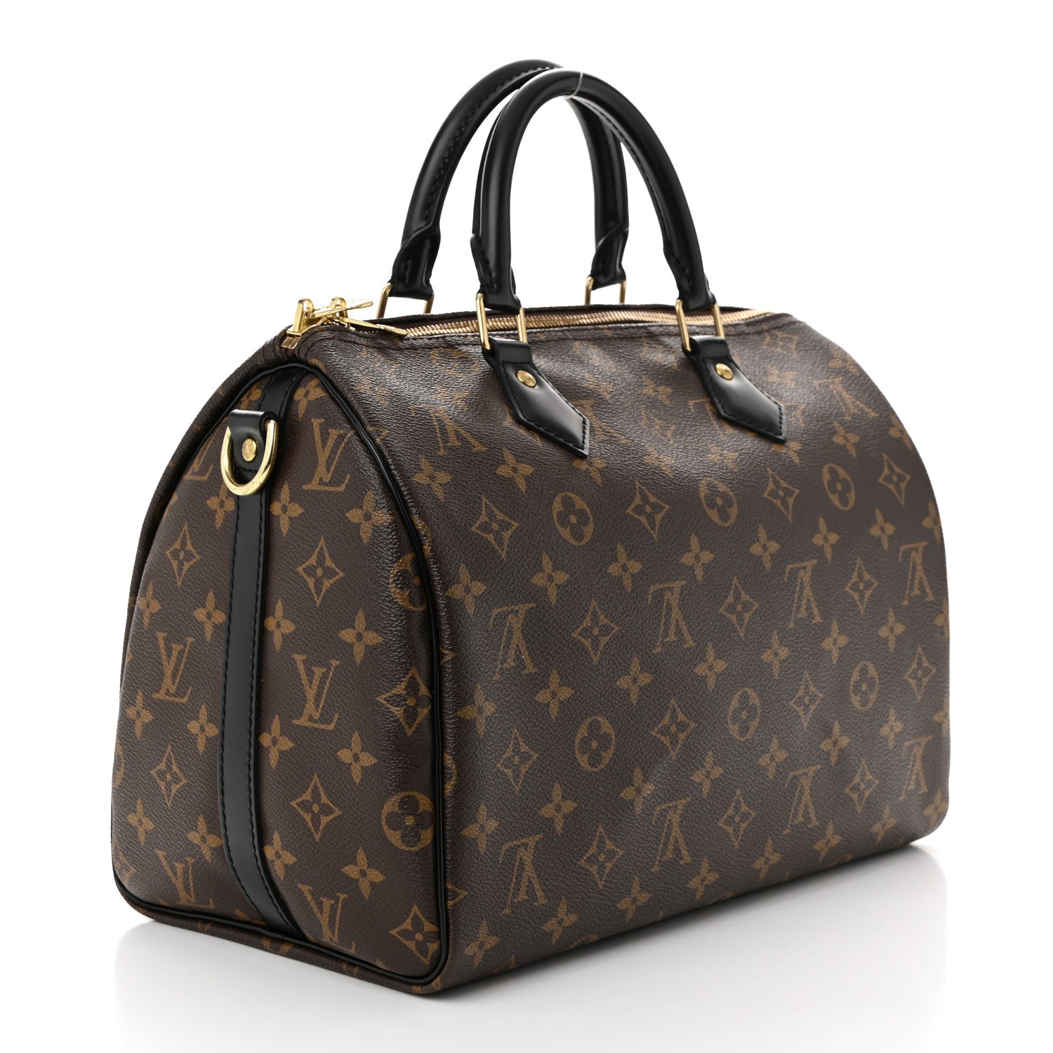 Monogram My World Tour Speedy Bandouliere 30 Black