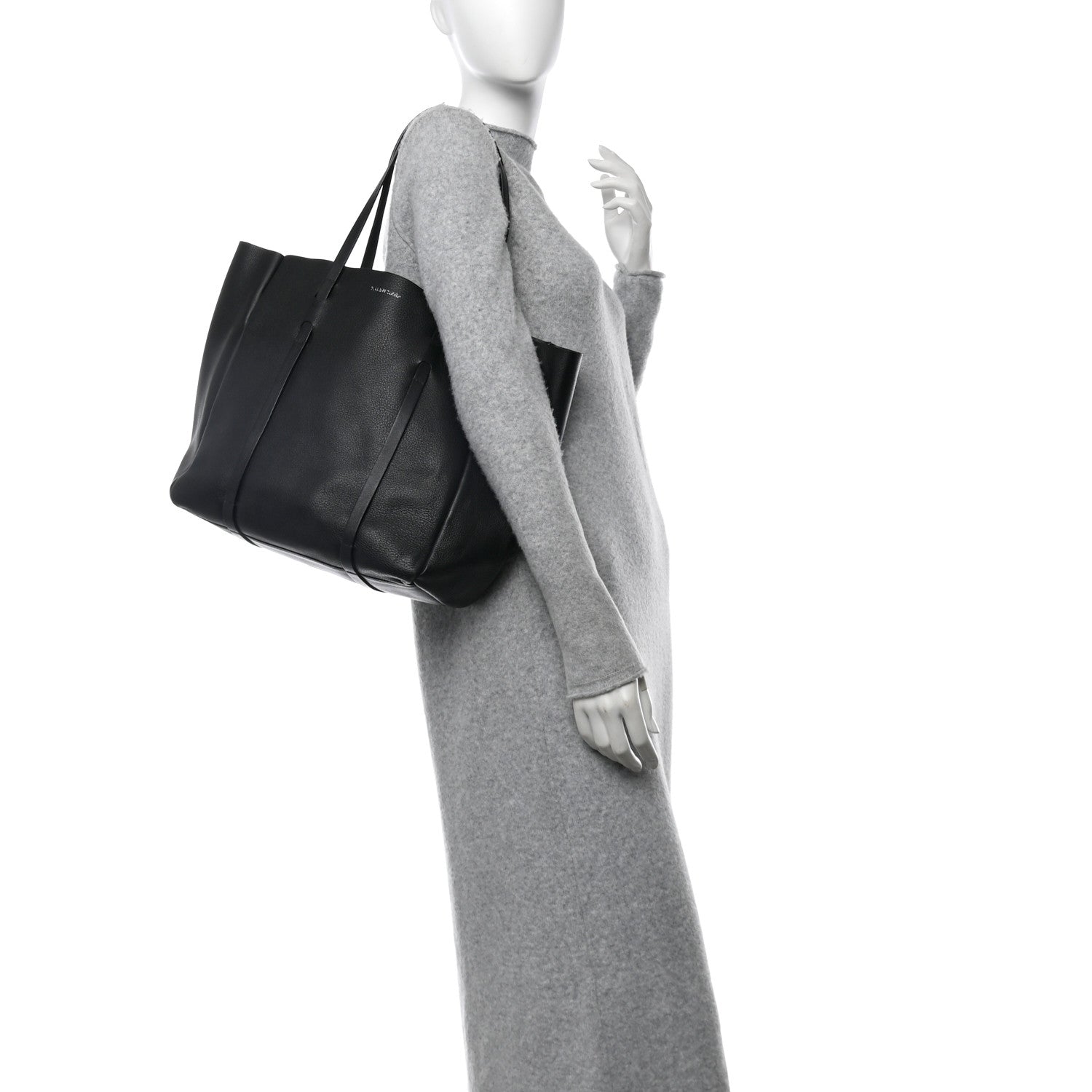 Calfskin Small Everyday Tote Black