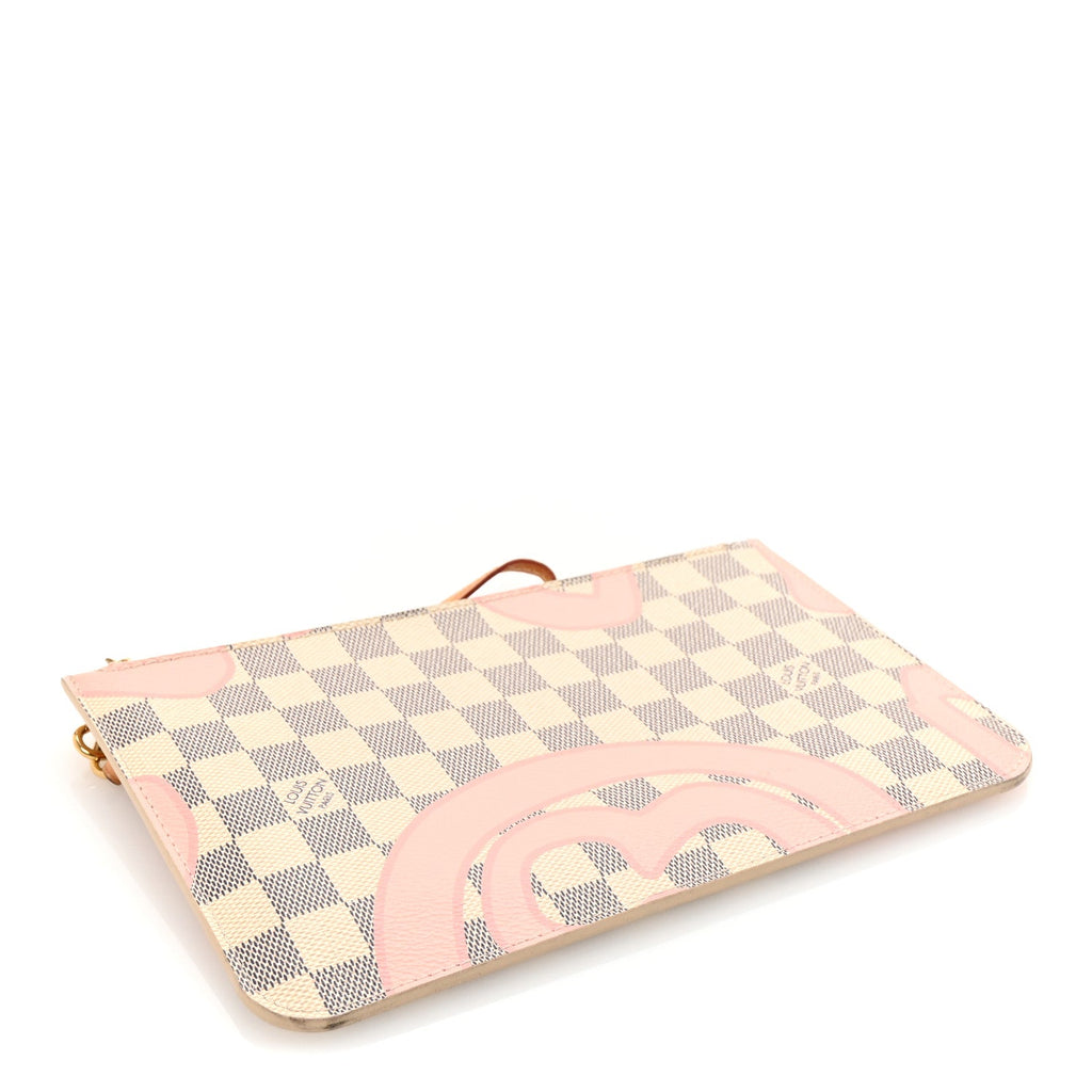 Damier Azur Tahitienne Neverfull MM GM Pochette