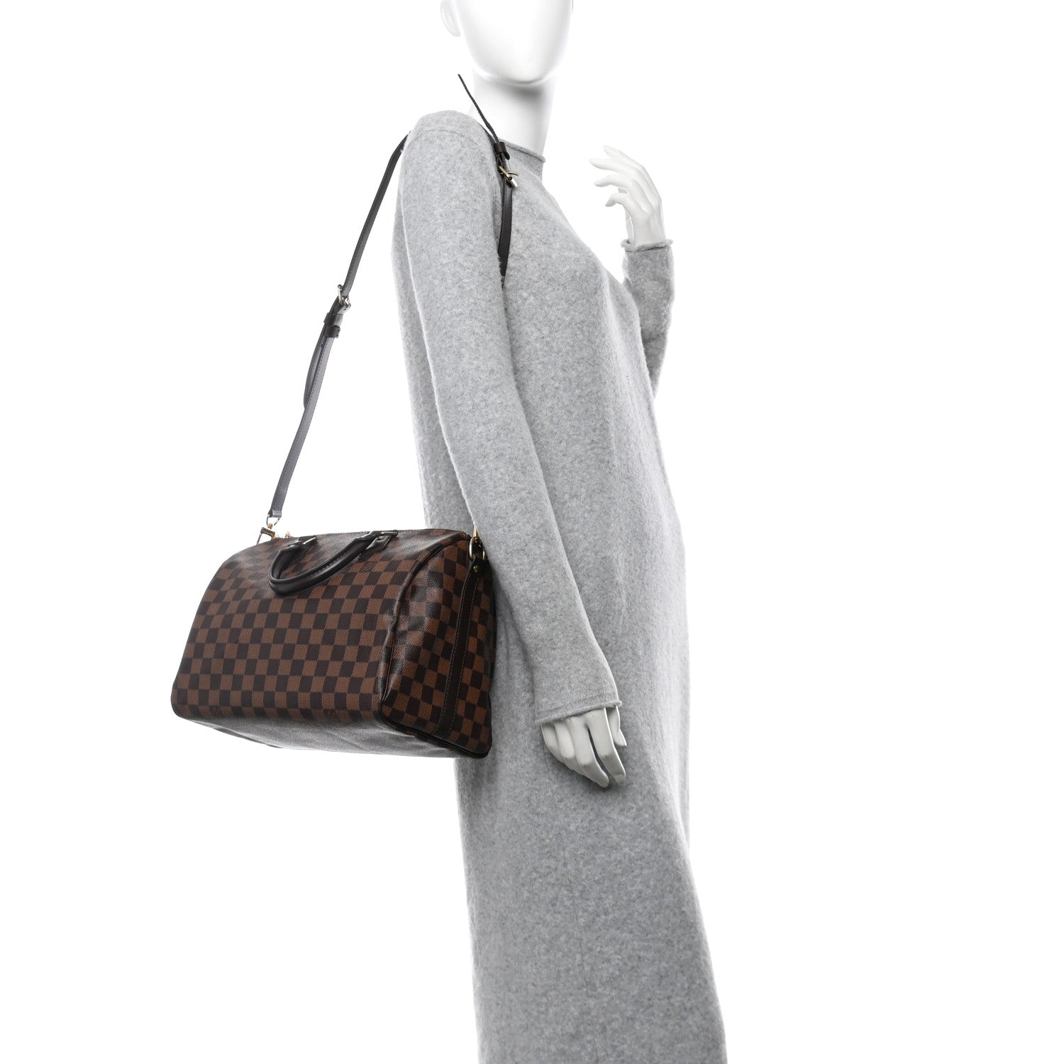 Damier Ebene Speedy Bandouliere 30