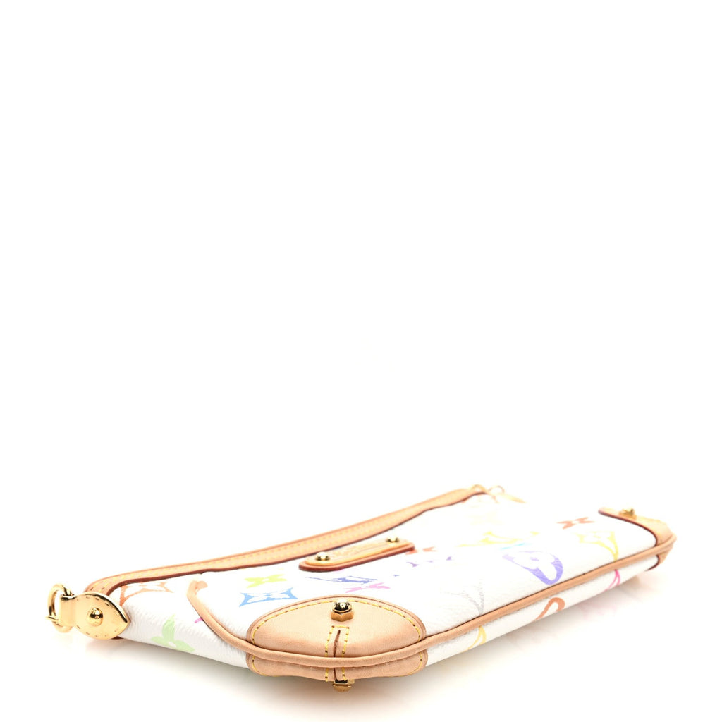 Monogram Multicolor Pochette Milla MM White