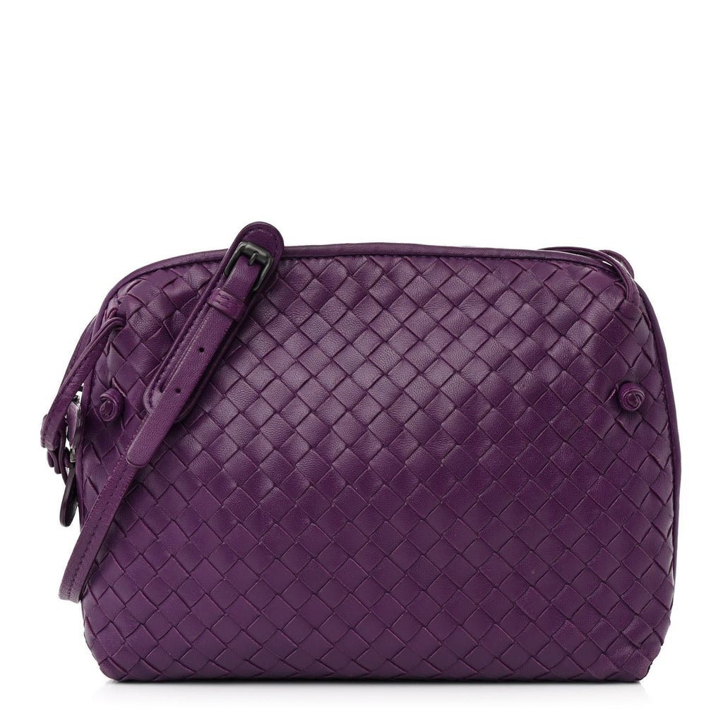 Nappa Intrecciato Pillow Crossbody Messenger Monalisa