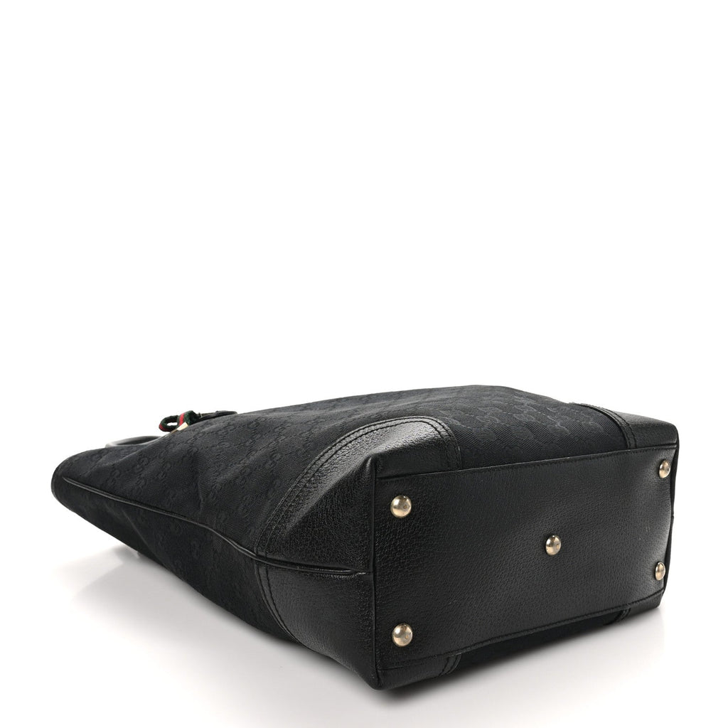 Monogram Medium Princy Tote Black