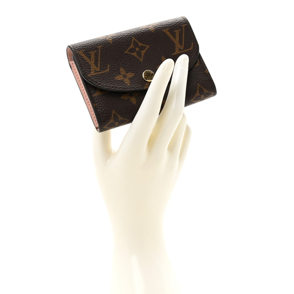 Monogram Rosalie Coin Purse Rose Ballerine