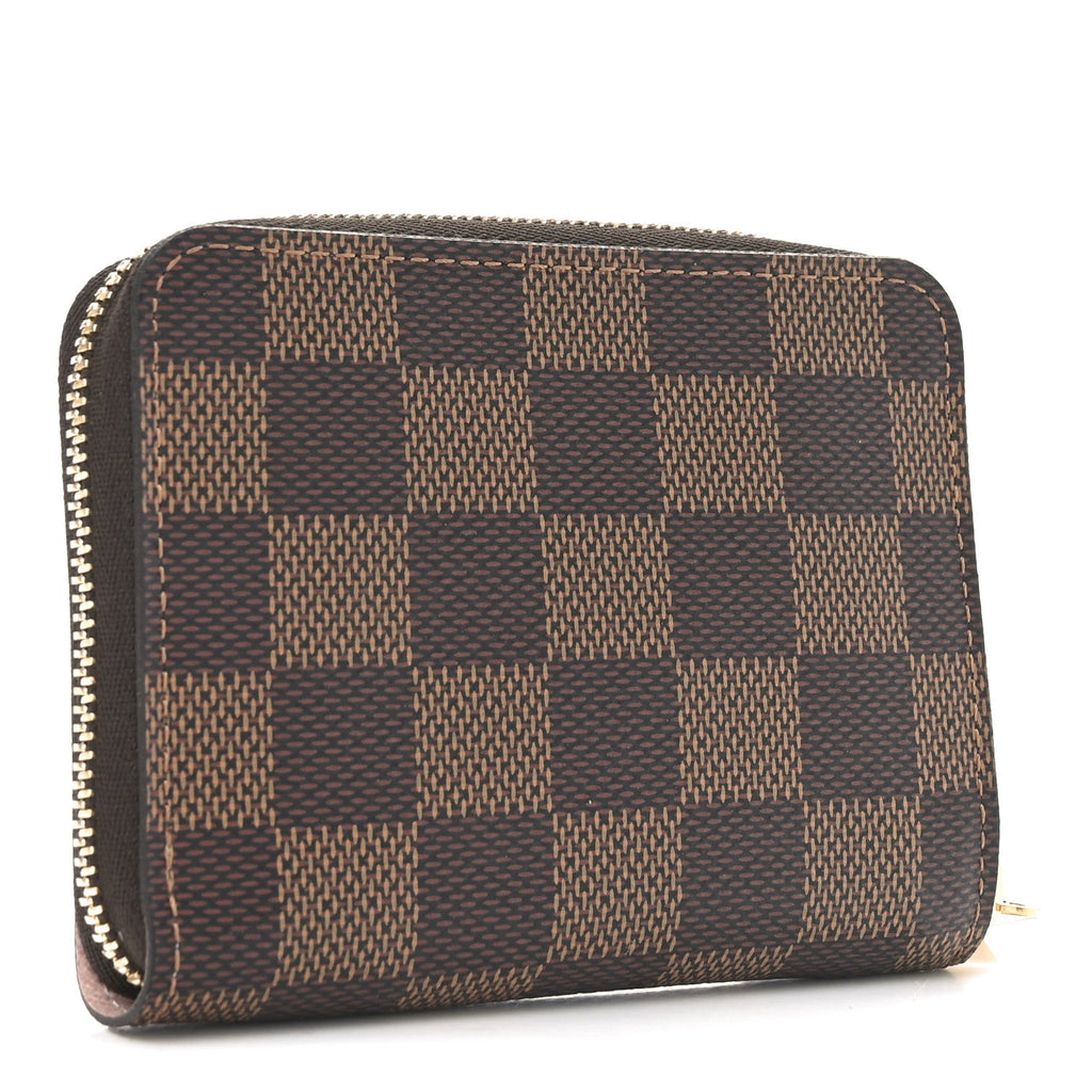 Damier Ebene Zippy Coin Purse