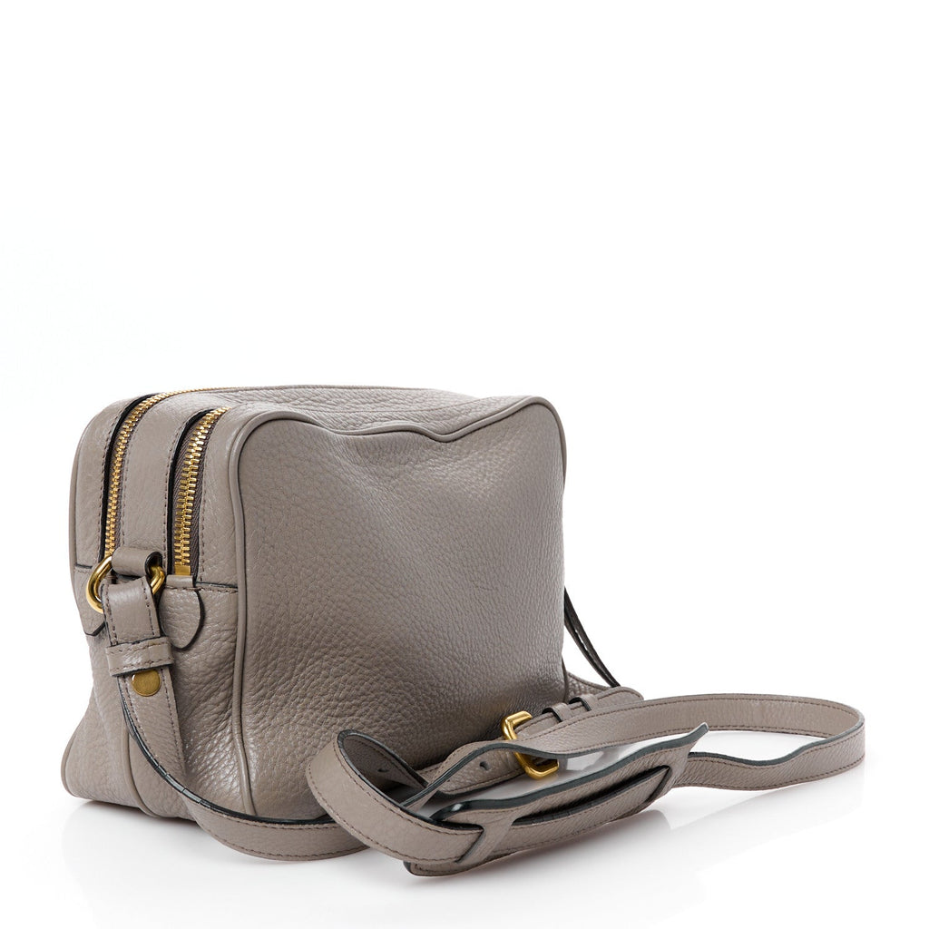 Vitello Phenix Camera Bag Argilla