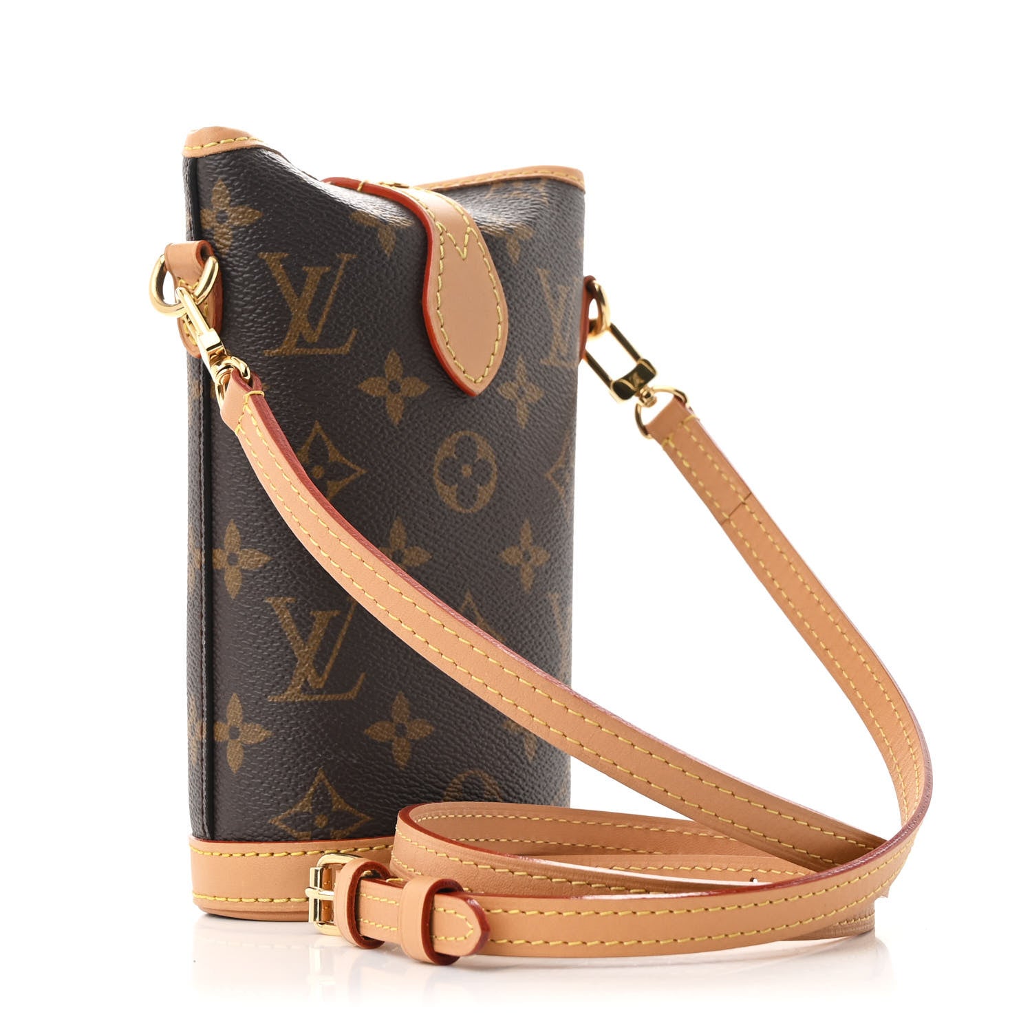 Monogram Fold Me Pouch