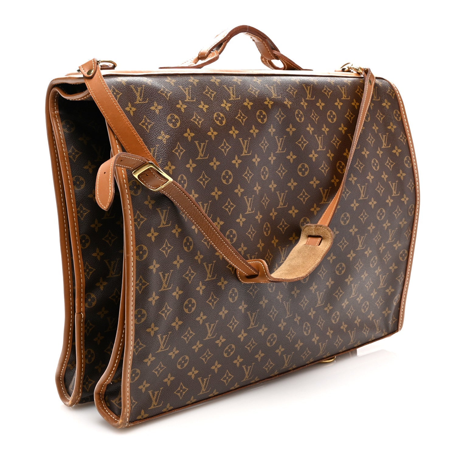 French Company Monogram Garment Bag