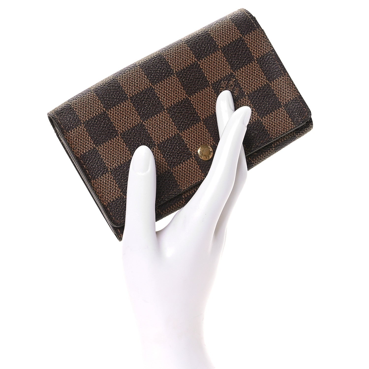 Damier Ebene Porte-Monnaie Tresor Wallet