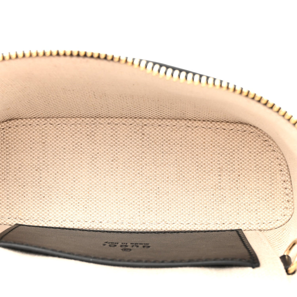 Calfskin GG Matelasse Mini Top Handle Bag Black