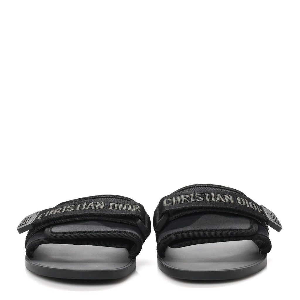 Technical Stretch Fabric Camouflage Dio(r)evolution Slide Sandals 39 Black Military