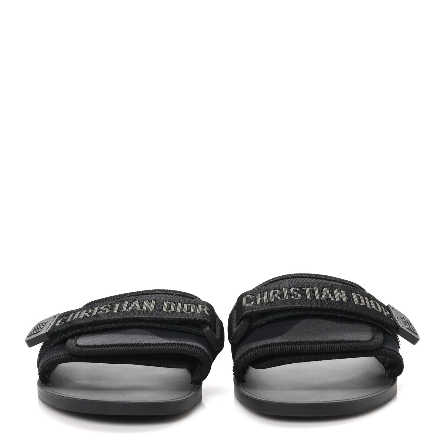 Technical Stretch Fabric Camouflage Dio(r)evolution Slide Sandals 39 Black Military