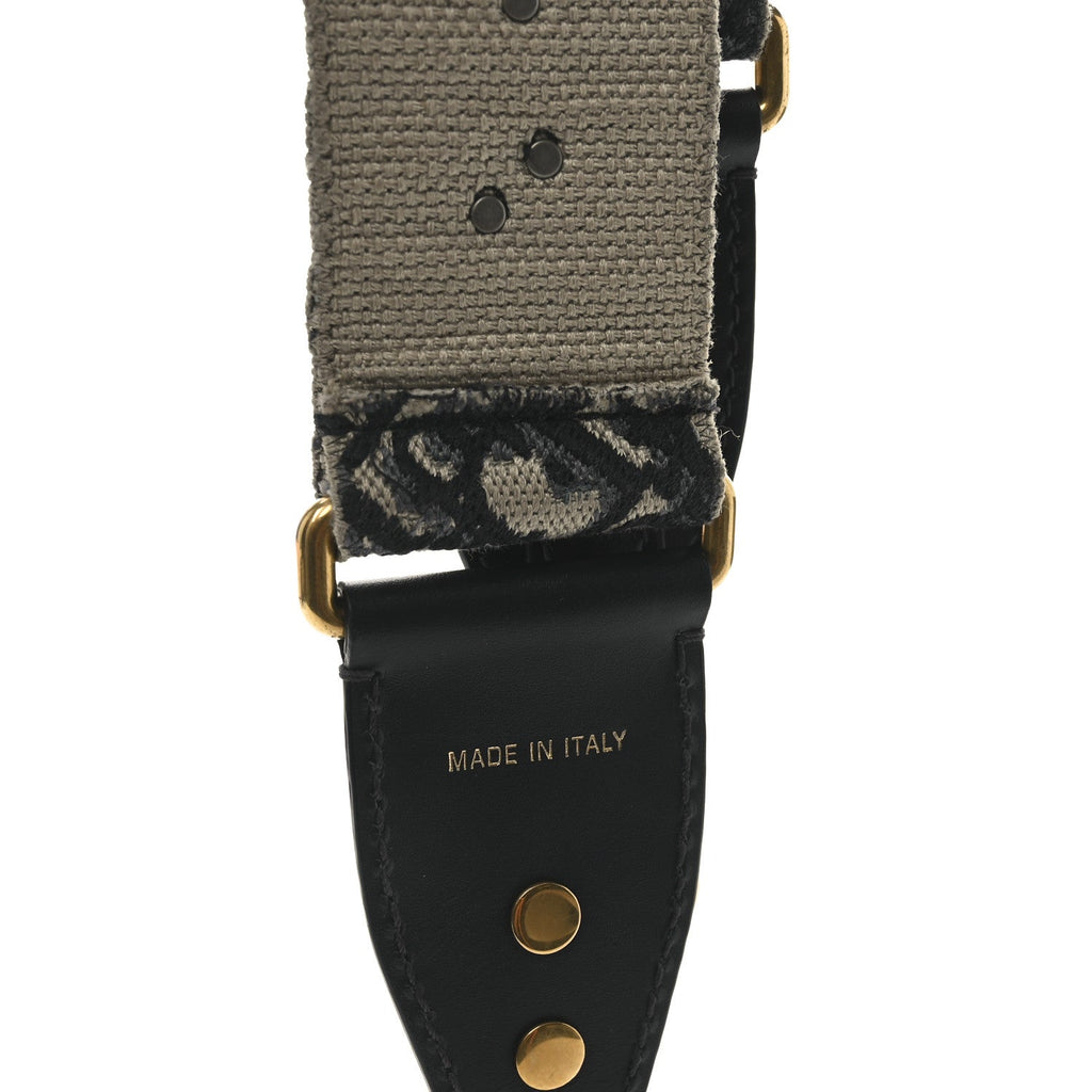 Oblique Studded Shoulder Strap Blue