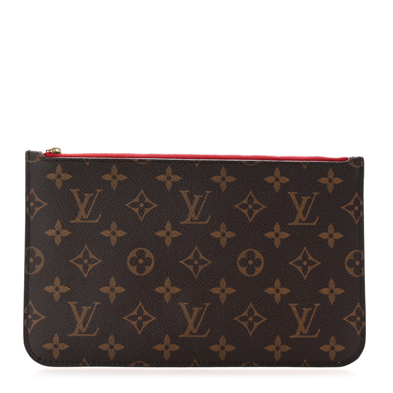 Monogram Neverfull MM GM Pochette Cherry