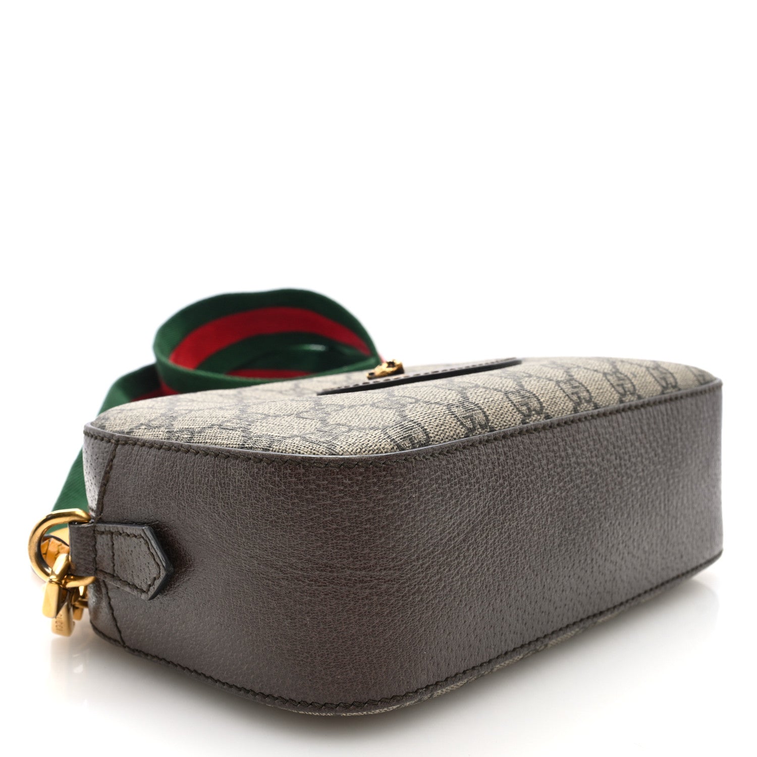 GG Supreme Monogram Web Neo Vintage Shoulder Bag Beige New Acero Crop
