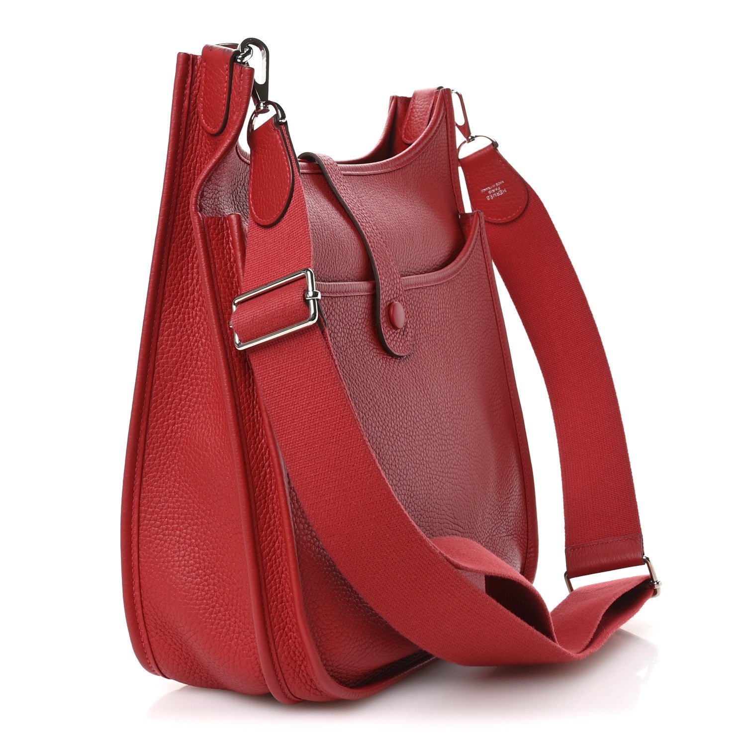 Taurillon Clemence EVELYNE III PM Rouge Casaque
