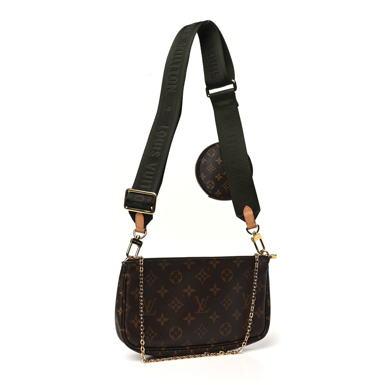 Monogram Multi Pochette Accessories Kaki