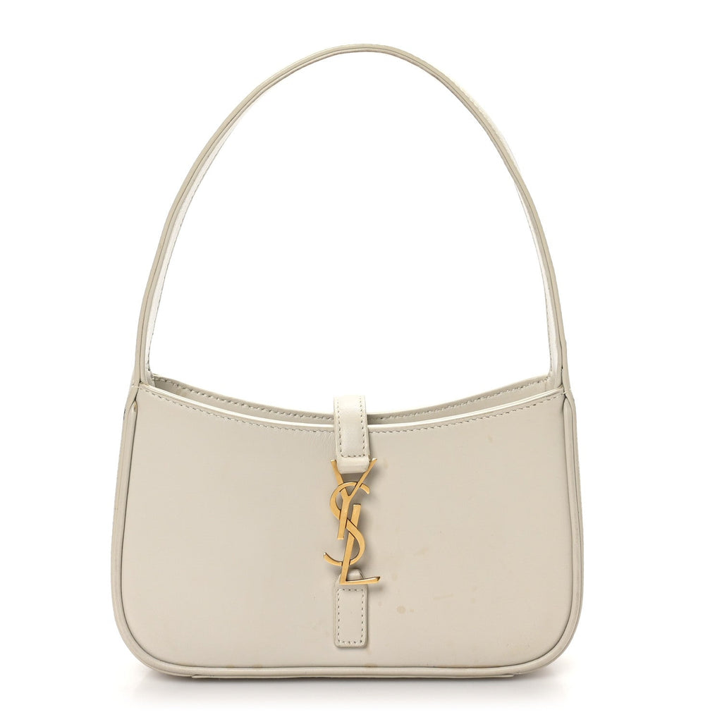 Smooth Calfskin Le 5 A 7 Mini Hobo Crema Soft