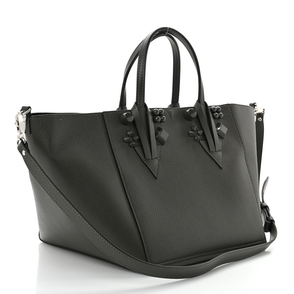 Calfskin Empire Spike Studded Cabachic Tote Rocket