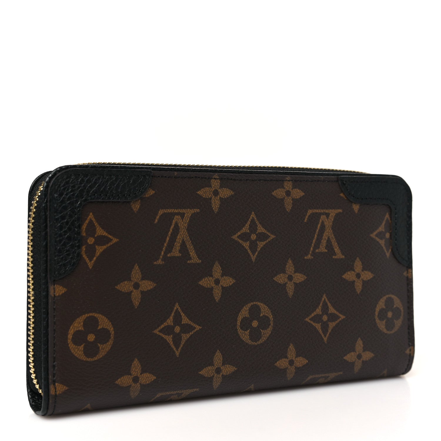 Monogram Zippy Retiro Wallet Black