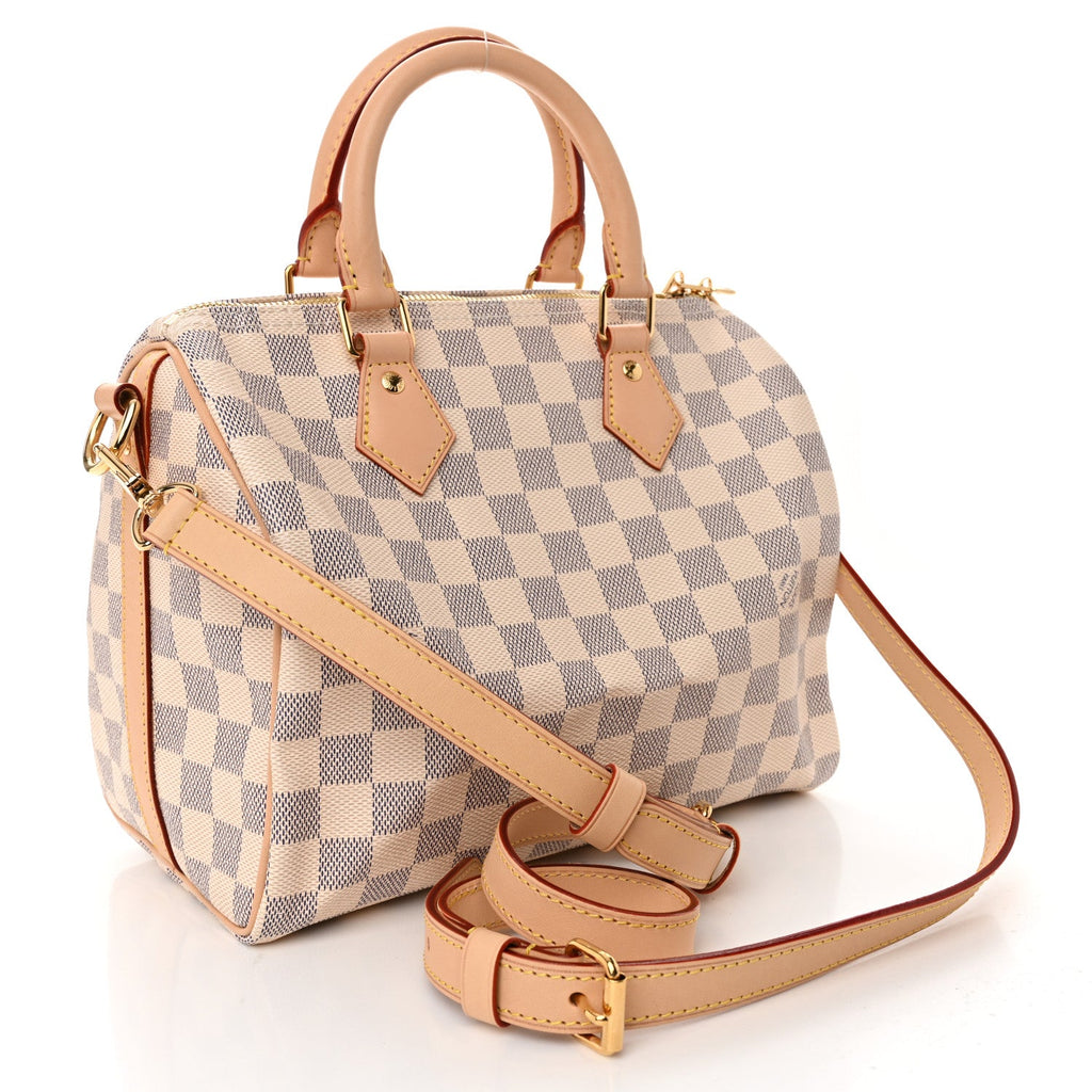 Damier Azur Speedy Bandouliere 25