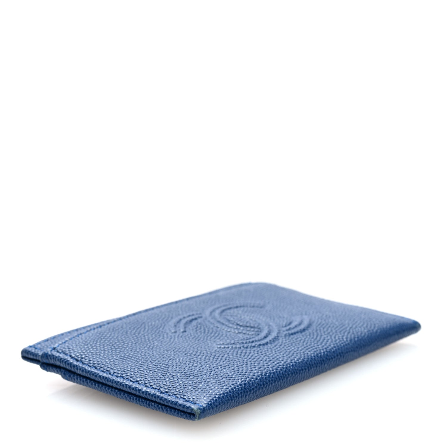 Caviar Timeless CC  Holder Wallet Blue