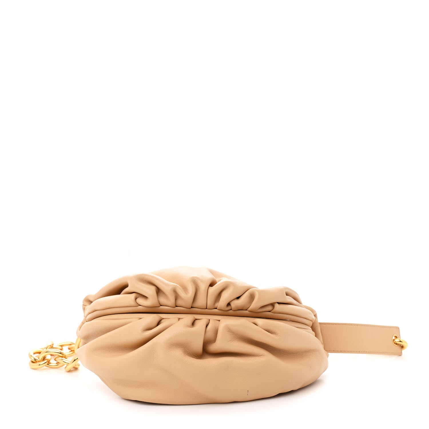 Nappa The Belt Chain Pouch Almond