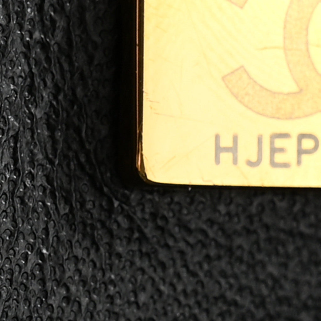 Aged Calfskin Chevron Quilted 2.55 Reissue Mini Flap Black