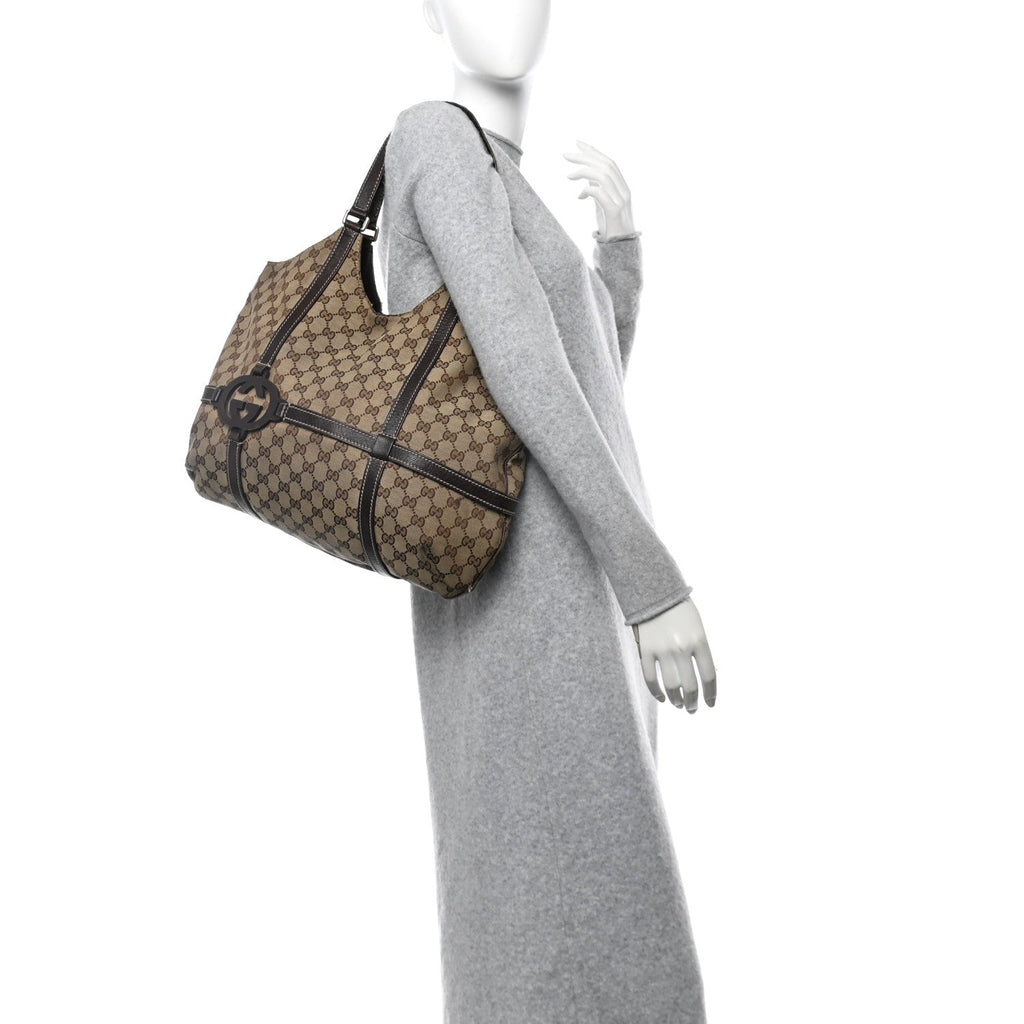 Monogram GG Royal Hobo Dark Brown