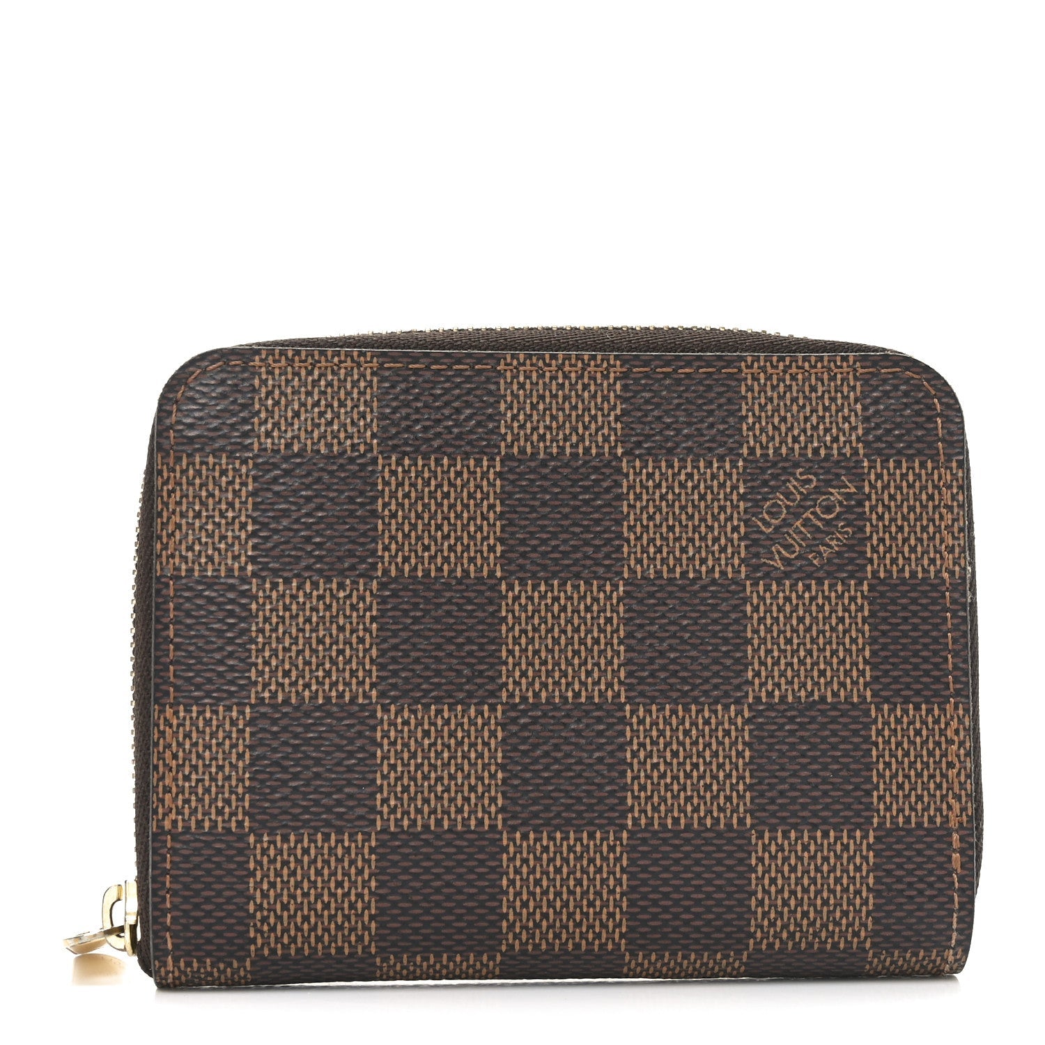 Damier Ebene Zippy Coin Purse