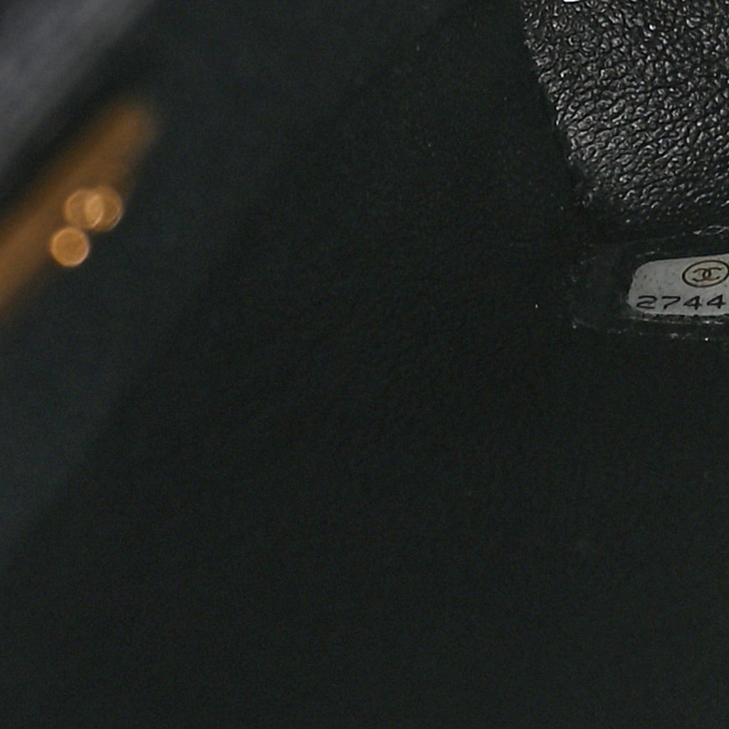 Aged Calfskin Quilted Reissue 2.55 Clutch Black
