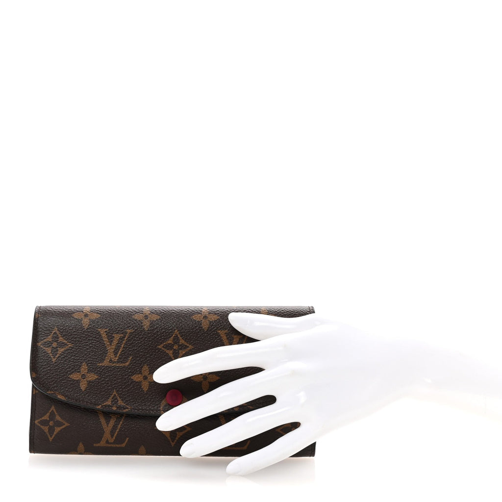 Monogram Emilie Wallet Fuchsia