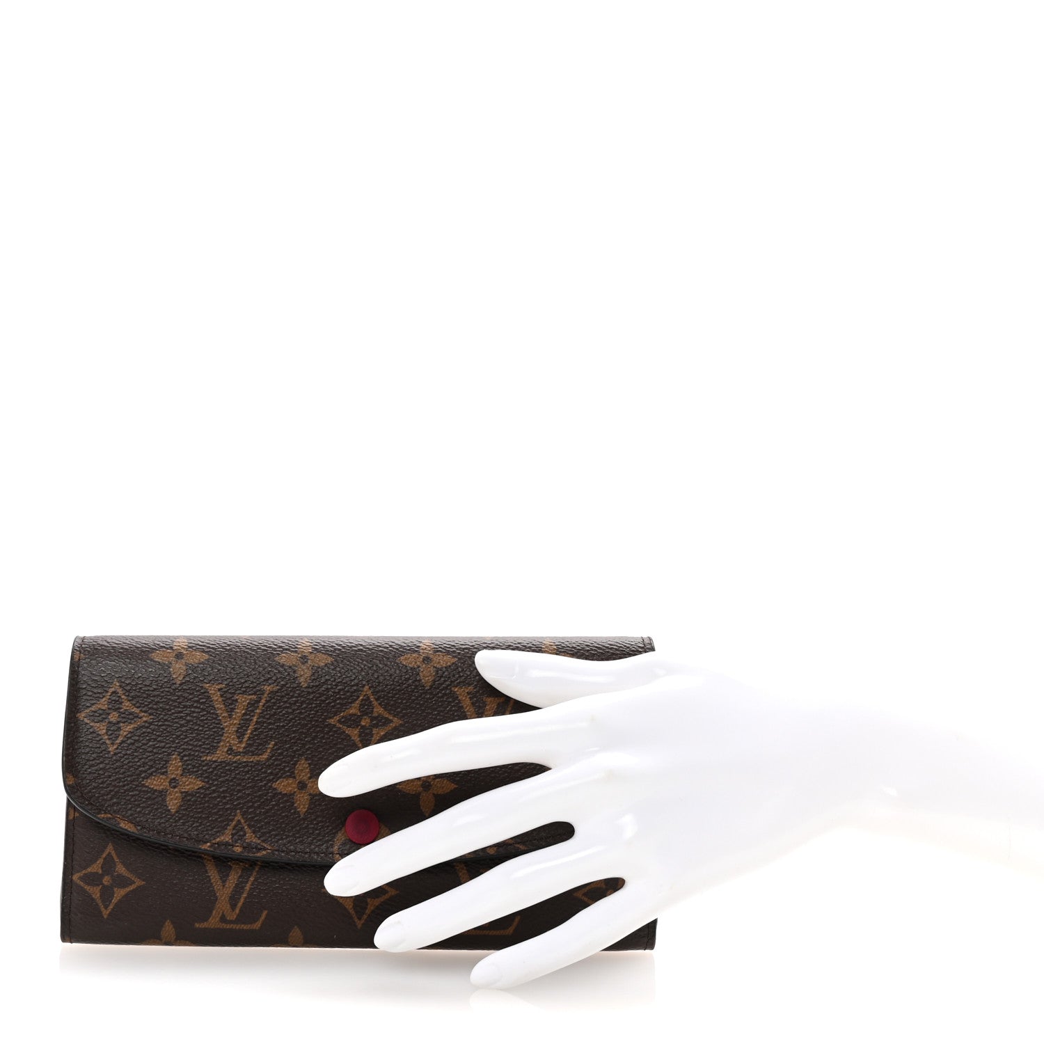 Monogram Emilie Wallet Fuchsia