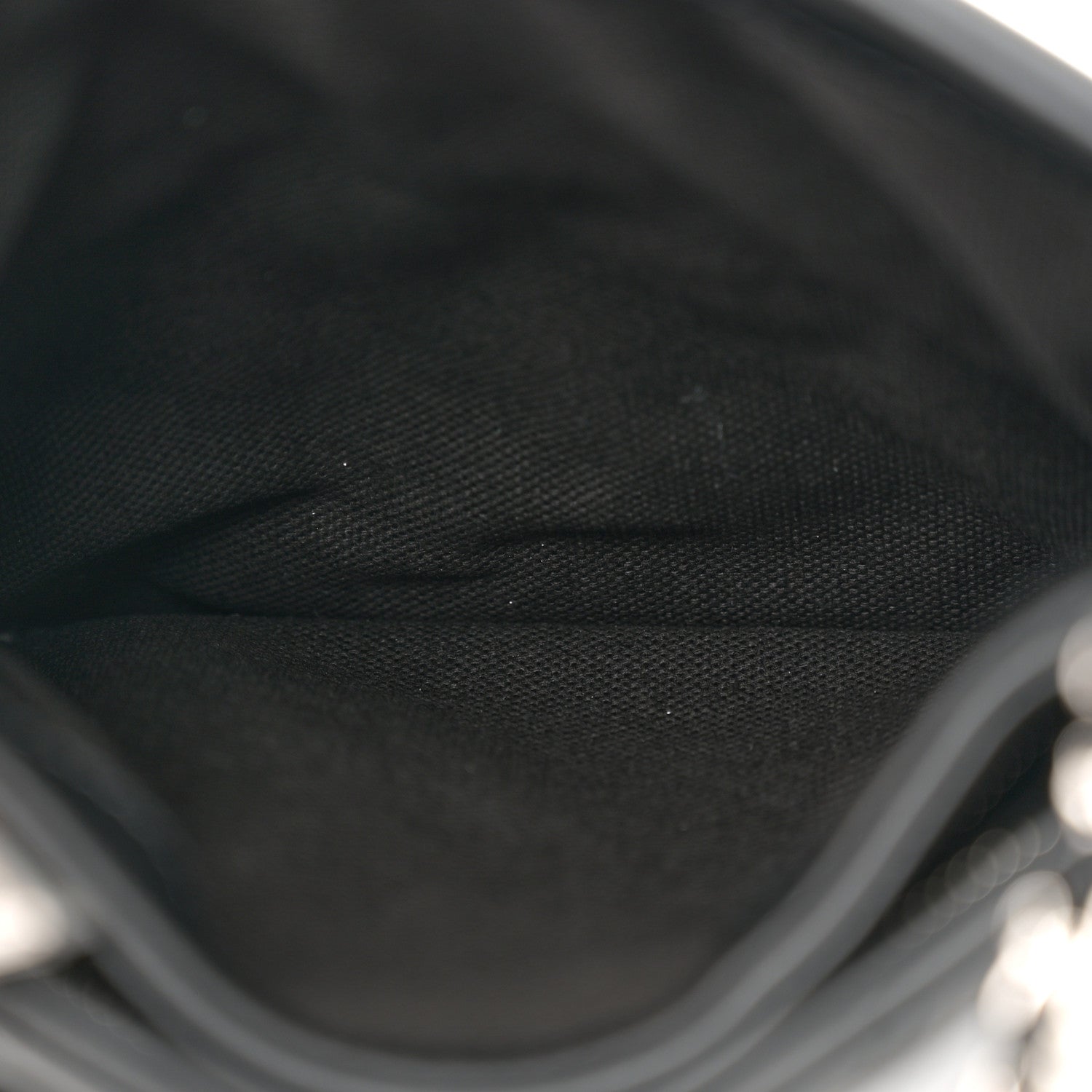 Lambskin Quilted Crossbody Bag Black