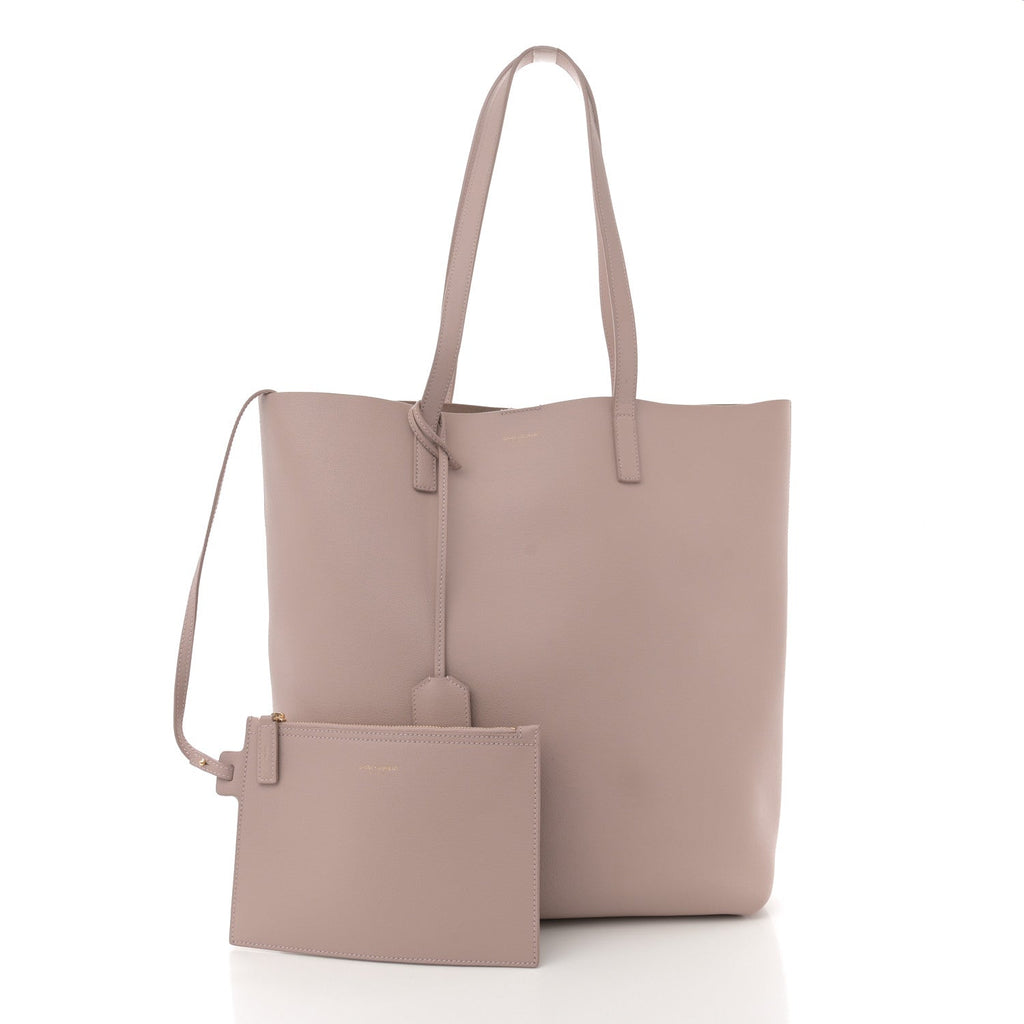 Calfskin Medium Shopping Tote Rose Antic