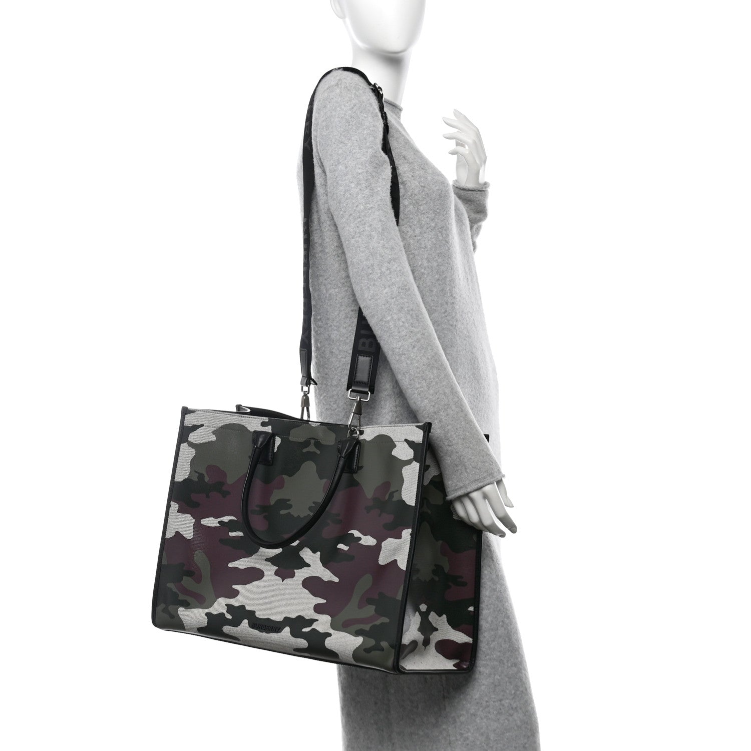 Canvas Denny Camouflage Tote Multicolor