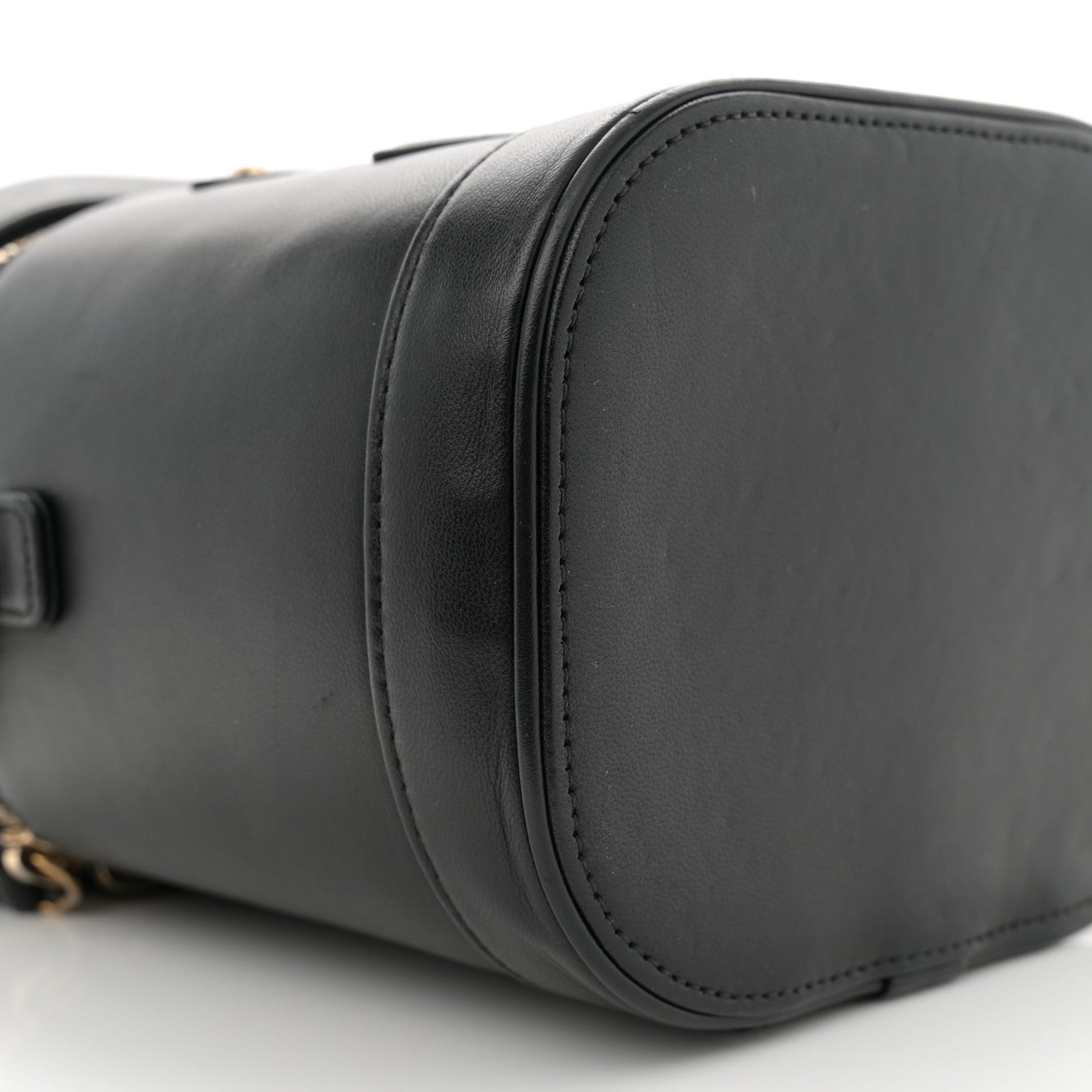 Lambskin Timeless Vanity Cosmetic Case Black
