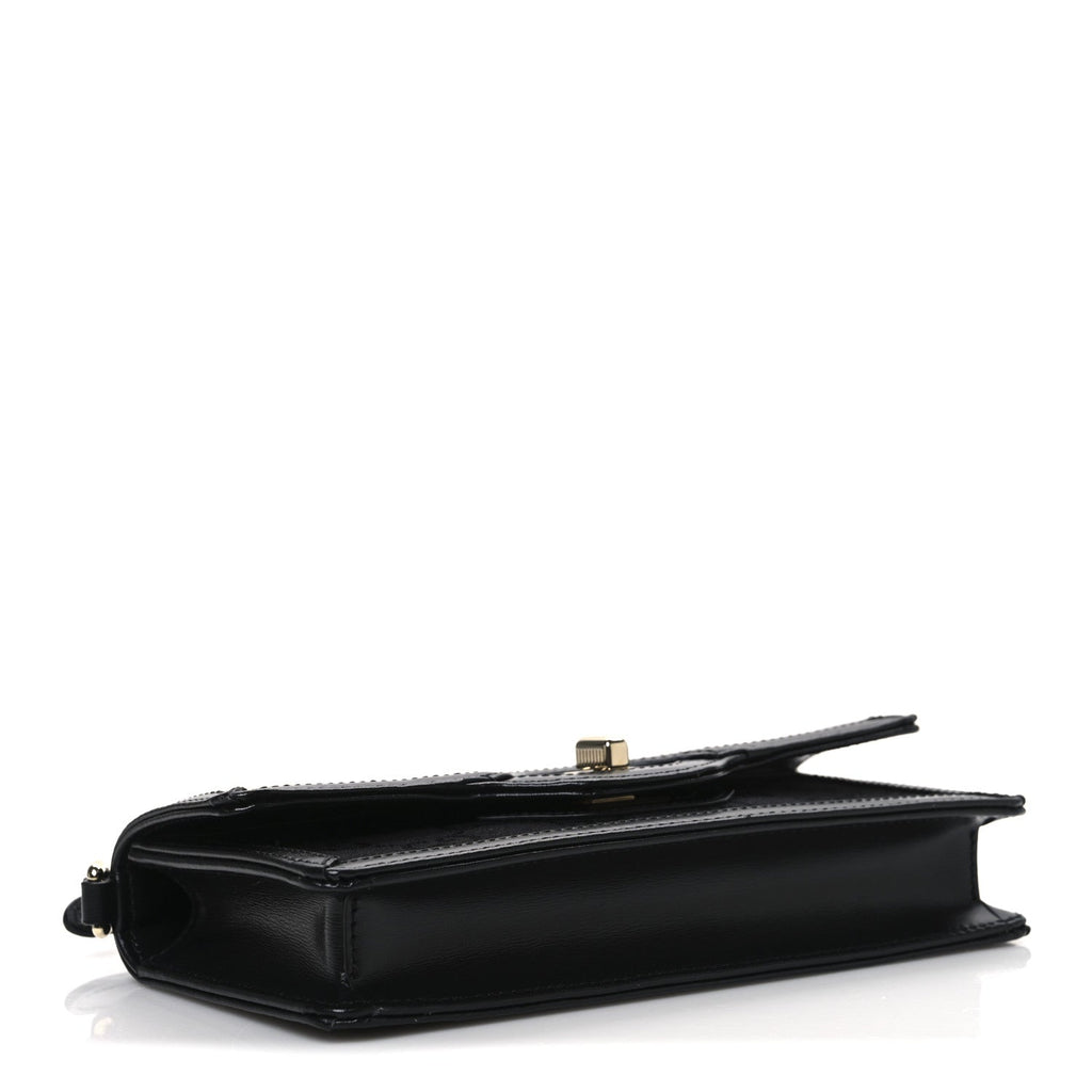 GG Monogram Mini Luce Shoulder Bag Black