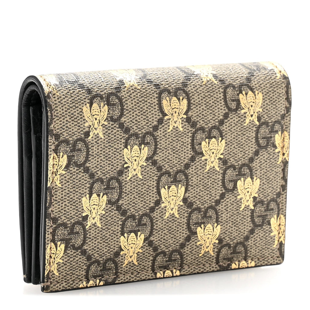 GG Supreme Monogram Bee Print  Case