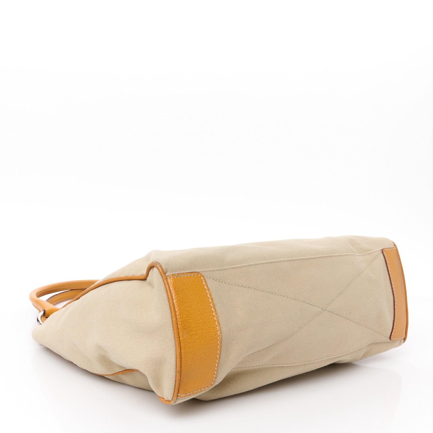 Canapa Cinghiale Top Handle Bag Corda Yellow