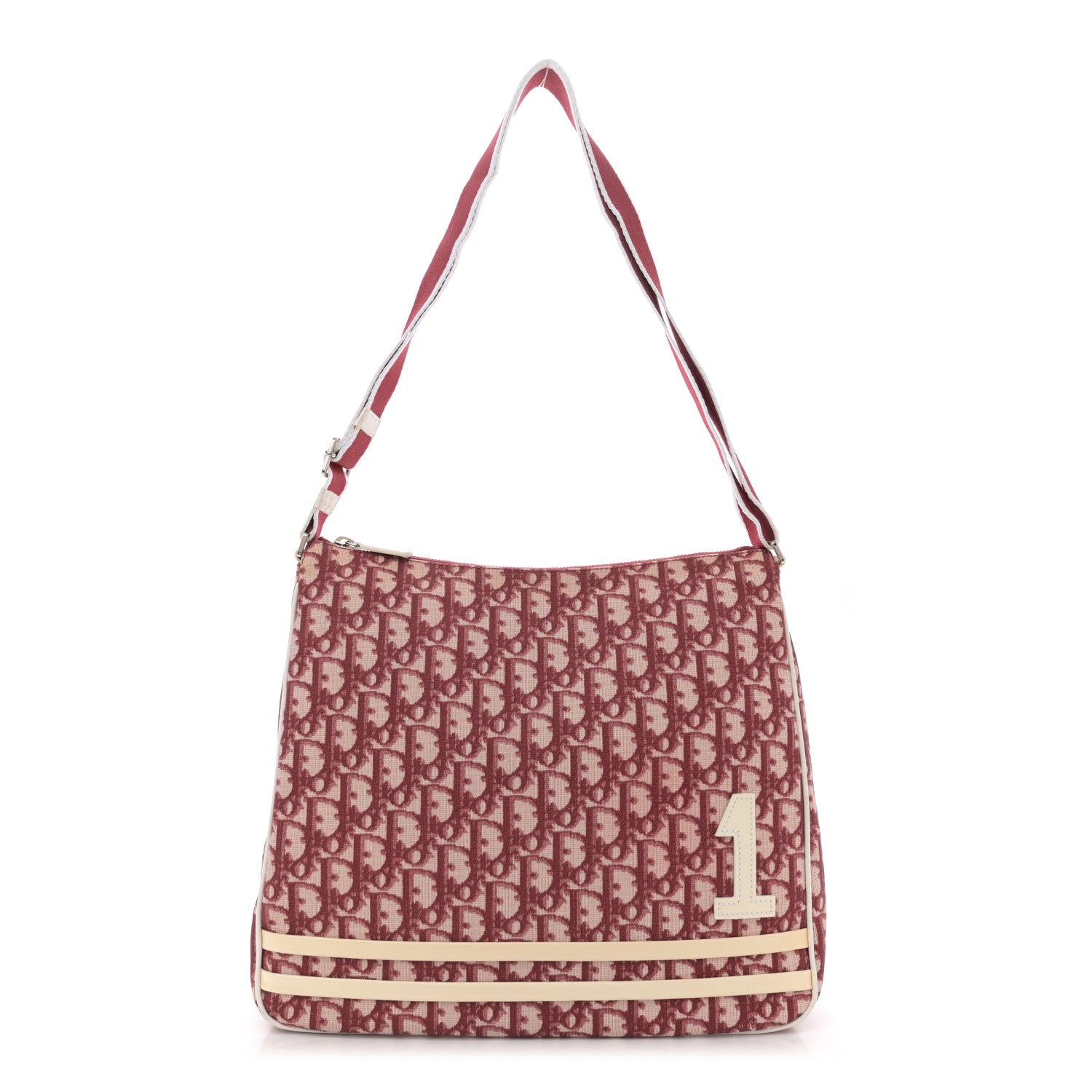 Monogram Girly Messenger Bag Red